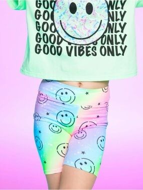 Pixie Lane Tie Dye Biker Shorts